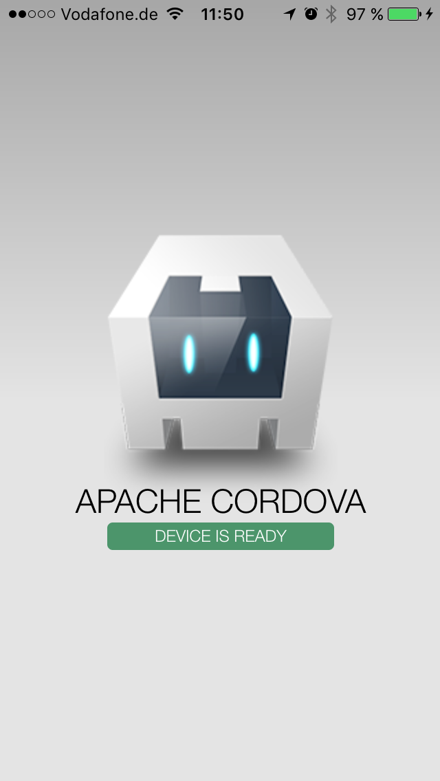 Apache Cordova - device is ready