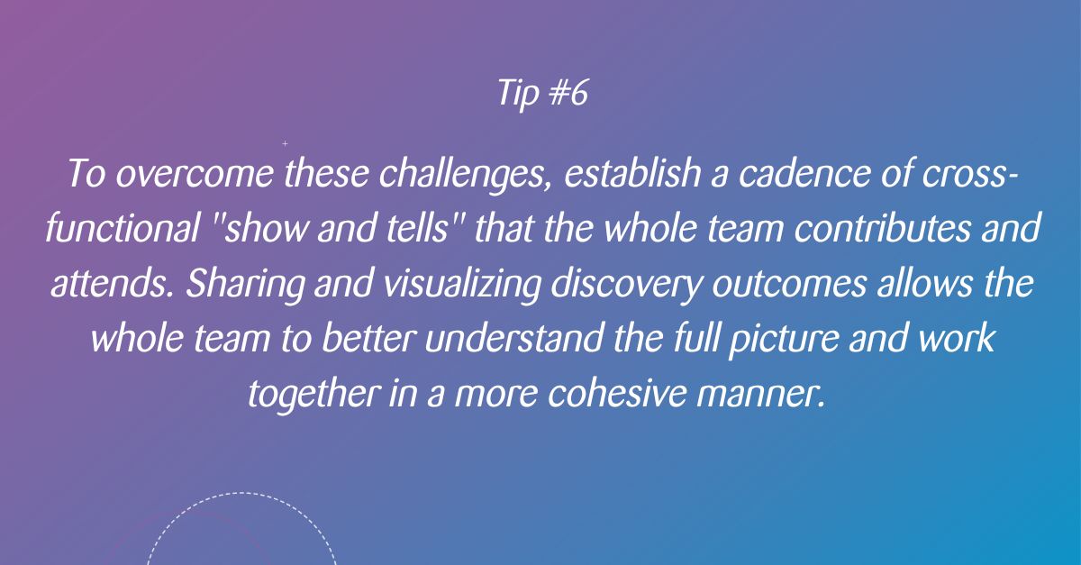 tip #6 discovery explanation