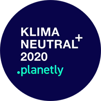 planetly klimaneutral Badge