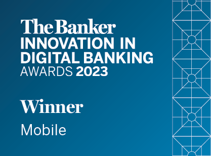 Innovation in digital banking award
