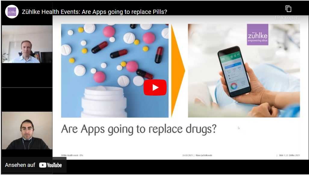Webcast Are apps going to replace pills?