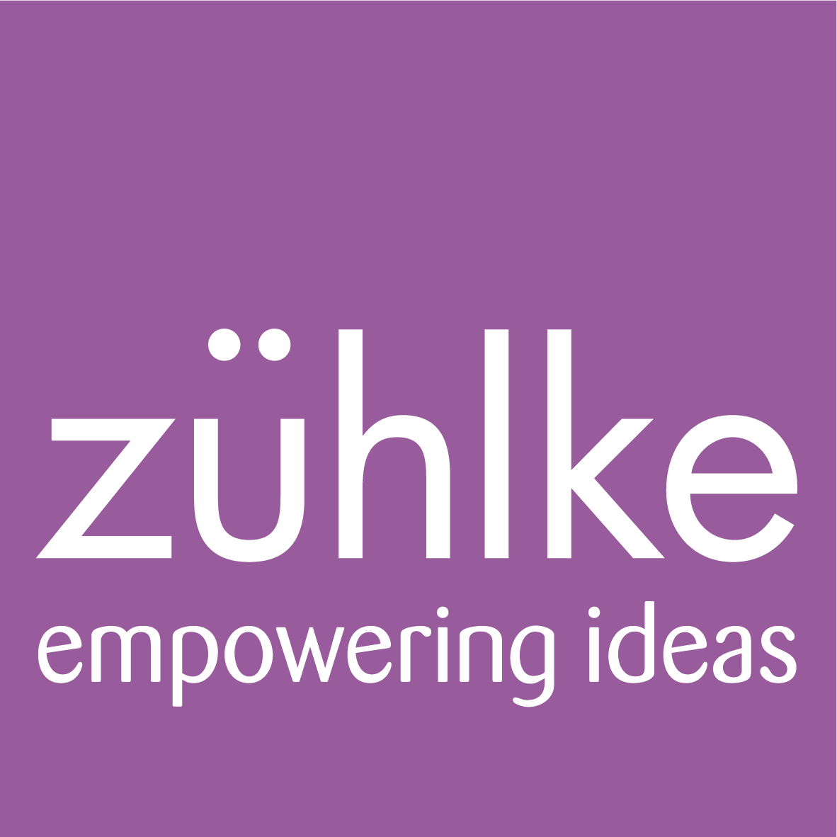 Zühlke logo - empowering ideas - basic RGB